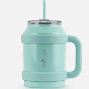 Reduce Mint Green Insulated Mug with Straw